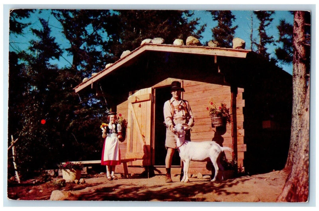 c1960 Heidi Grandfather Schwanli Mountain Eastern Slope New Hampshire Postcard
