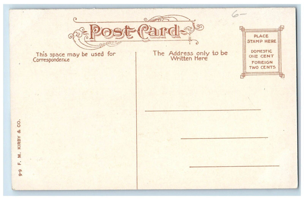 C1950's View Of Episcopal Chruch Lenox Massachusetts MA Vintage Postcard