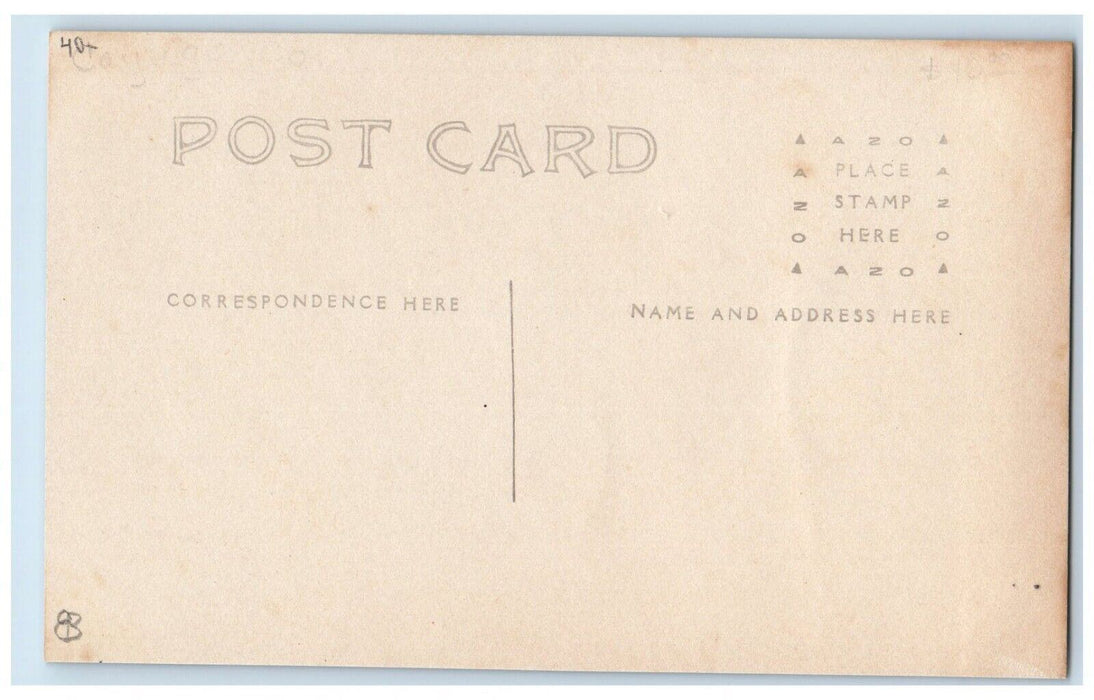 c1930's Moravia Union School & Prof. Moravia New York NY RPPC Photo Postcard