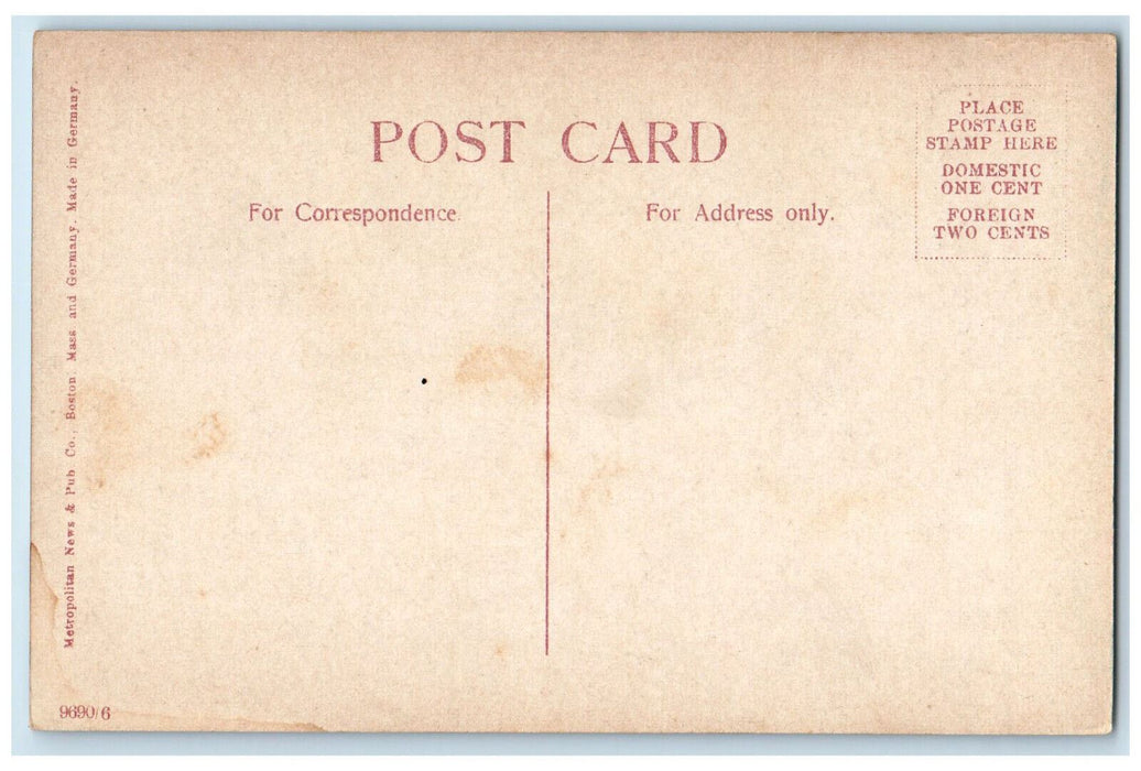 c1910 Parrish House Plymouth Massachusetts MA Antique Unposted Postcard