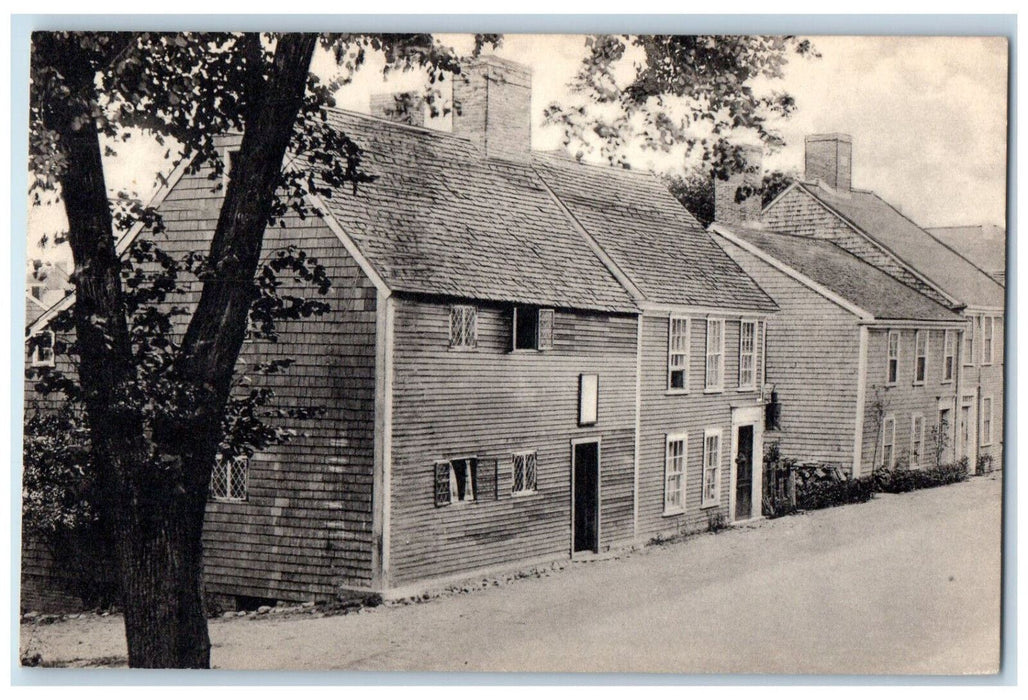 c1940's The Richard Sparrow House Plymouth Massachusetts MA Vintage Postcard
