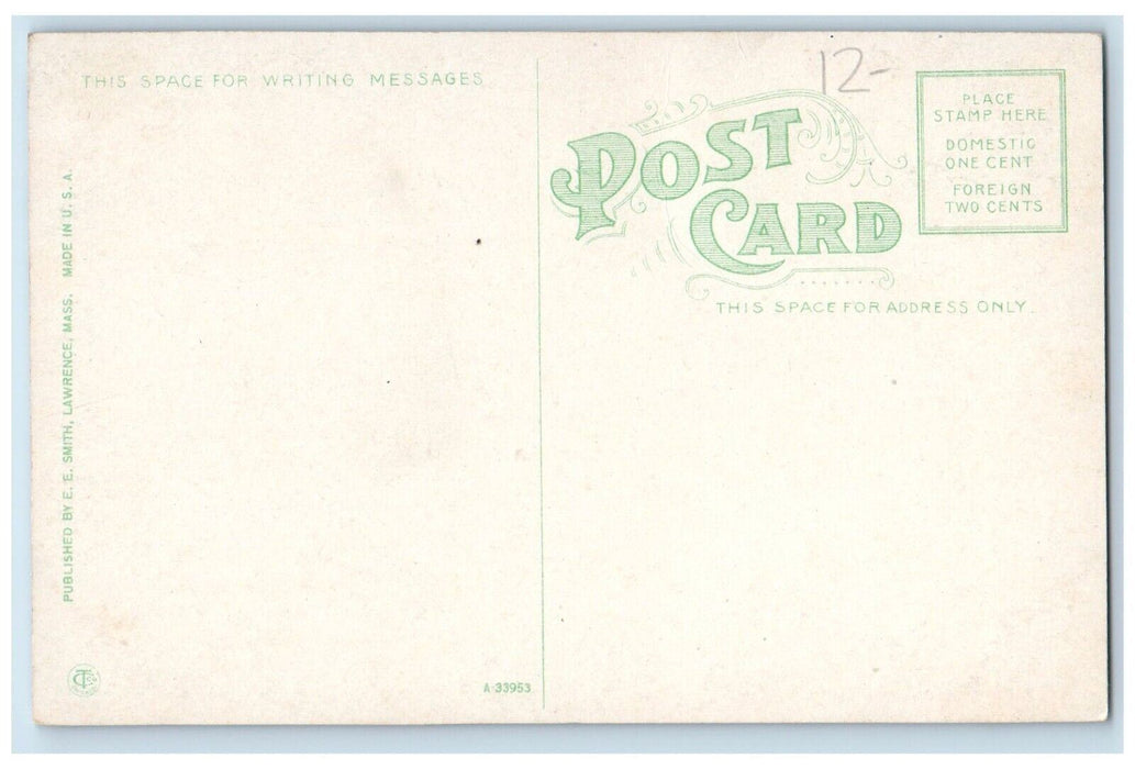 c1910's Old And New Everett Mill Building Lawrence Massachusetts MA Postcard