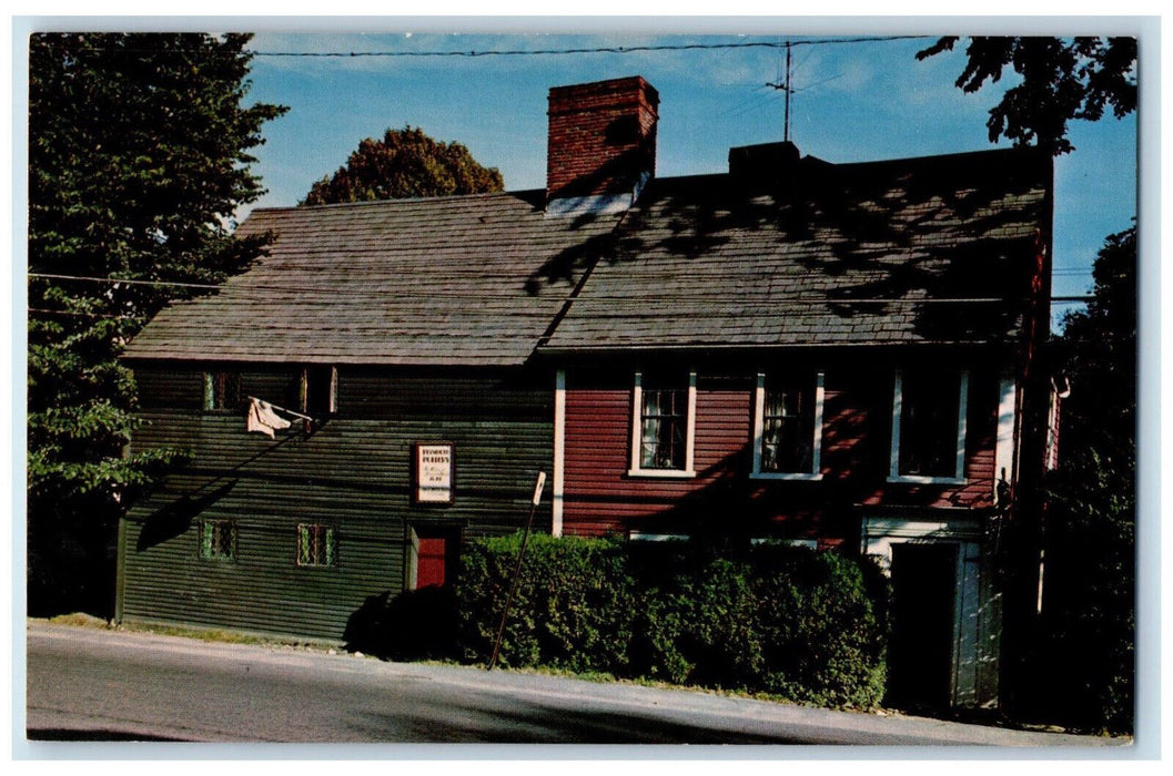 c1950's Sparrow House Home of Pottery Guild Plymouth Massachusetts MA Postcard
