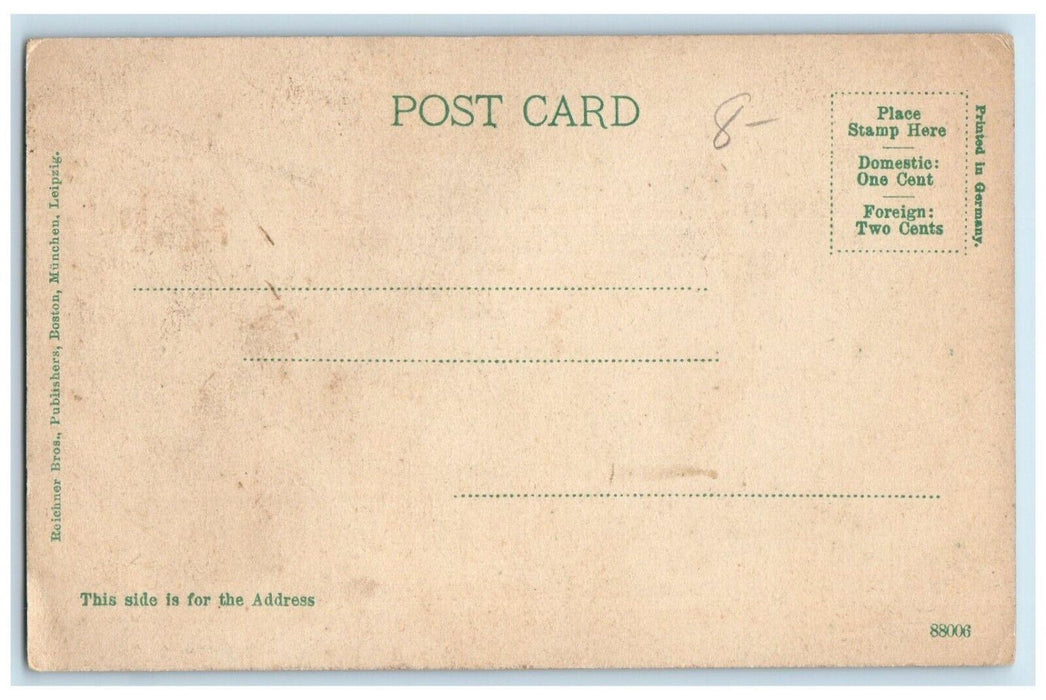 c1905 Bay State Building Street View Lawrence Massachusetts MA Vintage Postcard