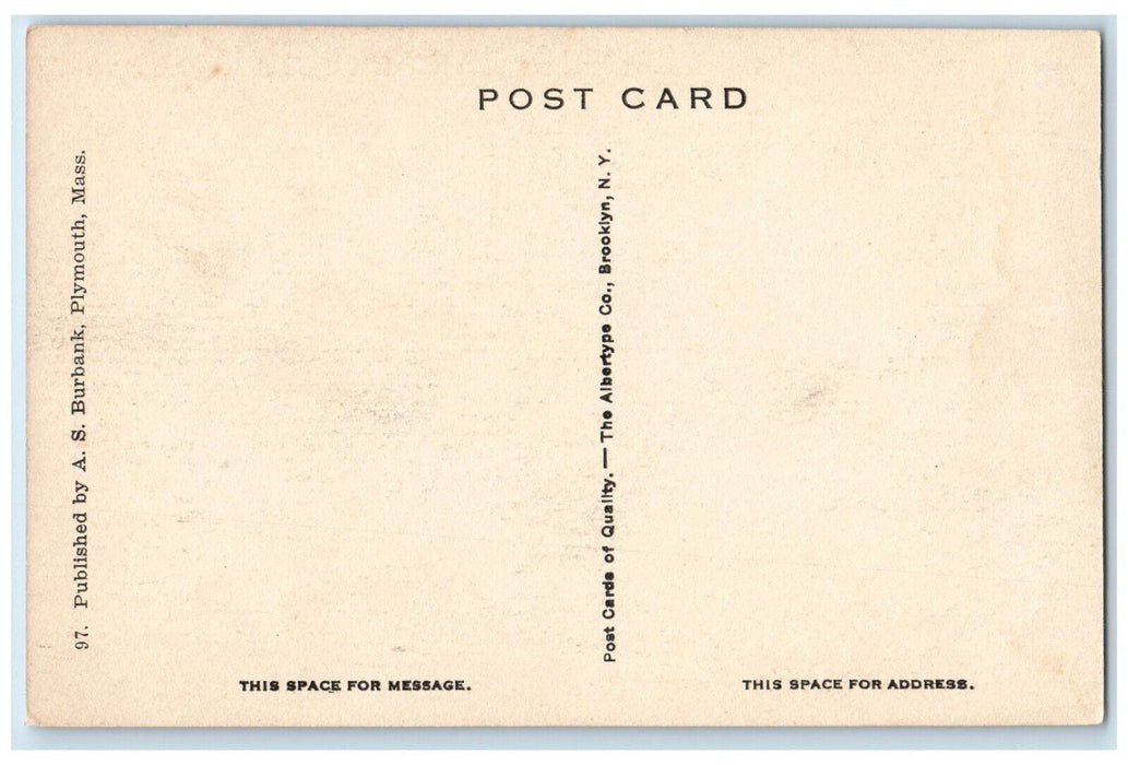 c1950's The Howland House Plymouth Massachusetts MA AS Burbank Postcard