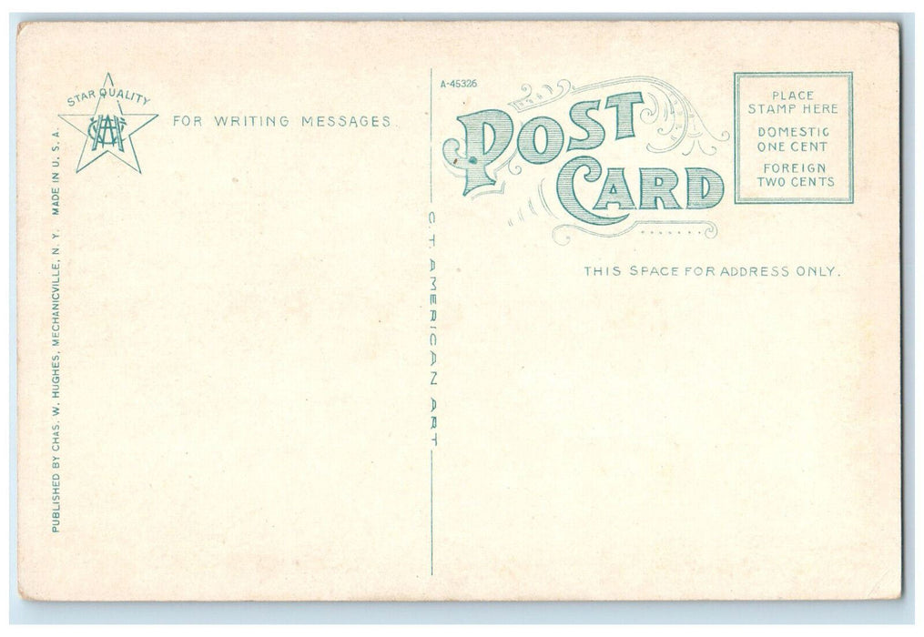 c1940's North Street From American Hotel Pittsfield Massachusetts MA Postcard