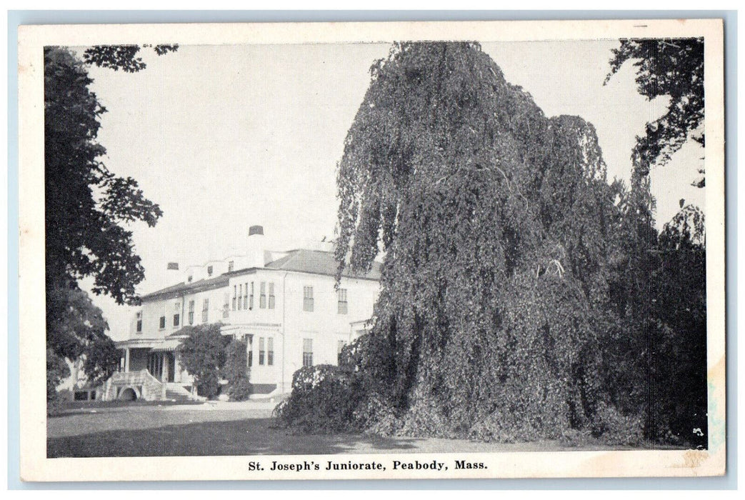 c1950's St. Joseph's Peabody Massachusetts MA Vintage Unposted Postcard