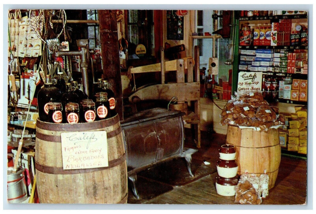 1967 Famous Country Store Beer Wine Bar East Barrington New Hampshire Postcard