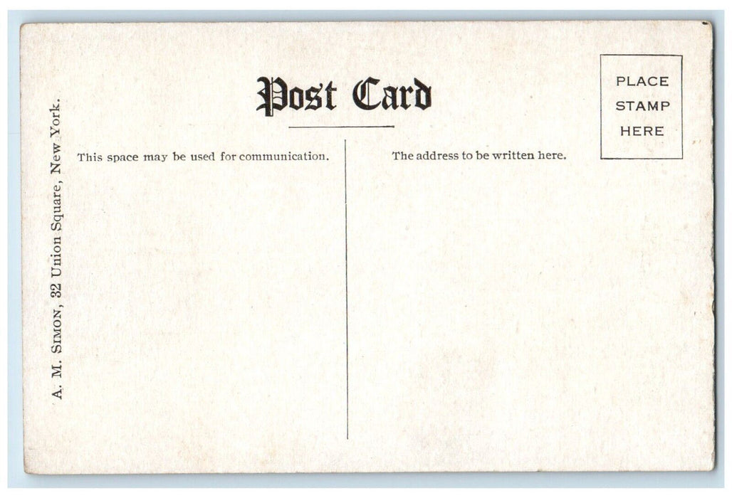 1910 Hampshire Woolen Company Factory Coal Train Ashuelot New Hampshire Postcard