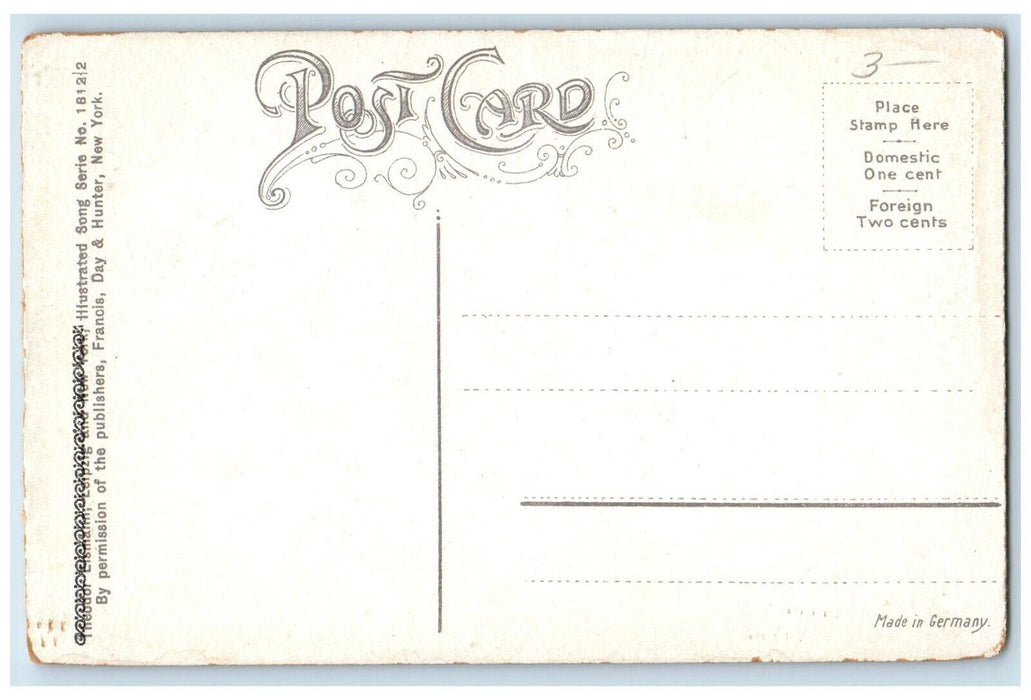 c1910 Life New Hampshire Come Back Bring Same Old Smile New Hampshire Postcard