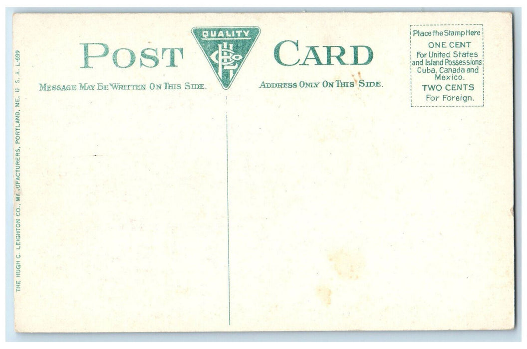 c1910 Smith College Baldwin House Northampton Massachusetts MA Postcard