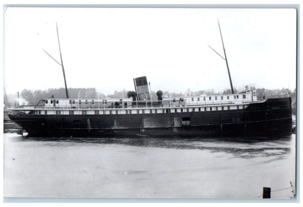 c1950's S. S. Steamer Ship Virginia VA RPPC Photo Unposted Vintage Postcard