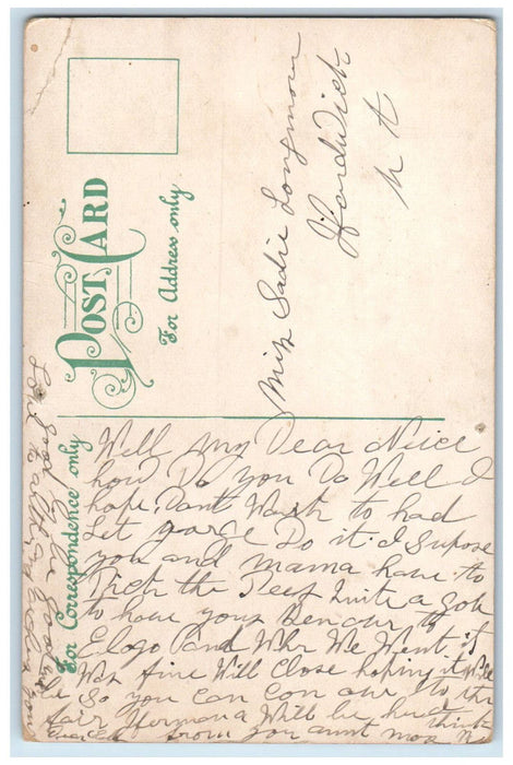 c1910 Bailey Brothers Middle East Lancaster New Hampshire NH Postcard