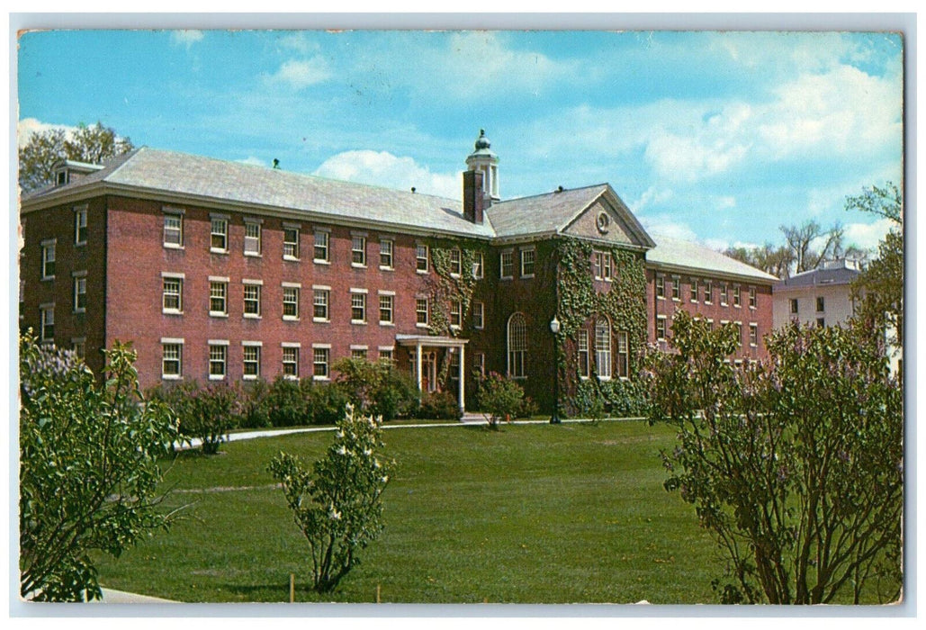 c1960's Fisk Hall Keene Teacher's College Keene New Hampshire NH Postcard