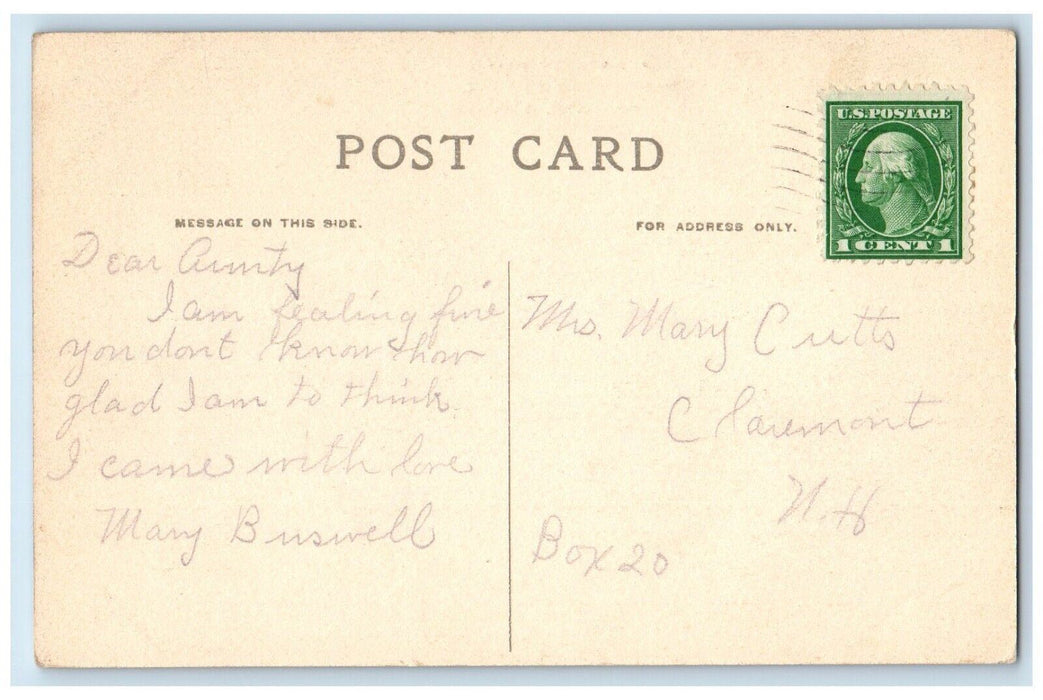 c1910 Parkhurst Hall Dartmouth College Bookstore Hanover New Hampshire Postcard