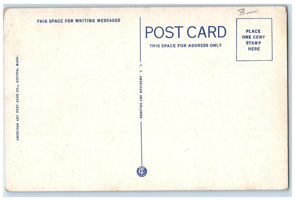 c1940 Interior Libby Museum Wolfeboro Lake Winnipesaukee New Hampshire Postcard