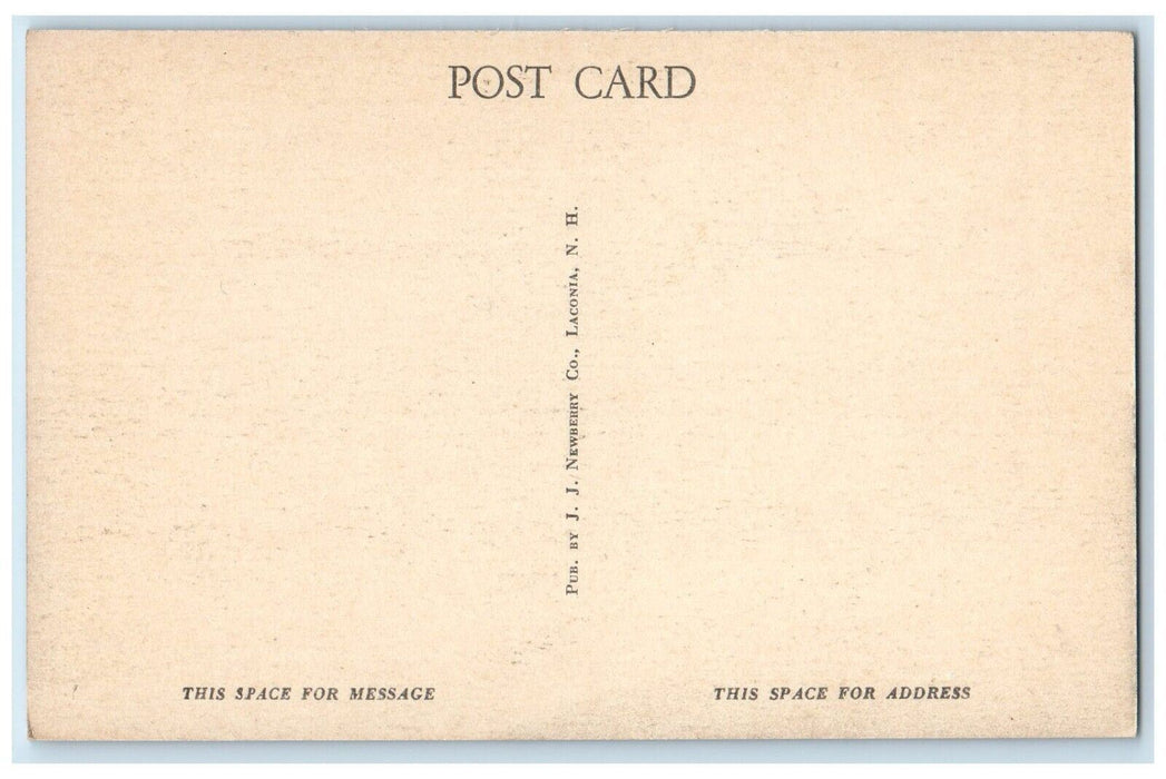 1940 High & Practical Art Schools Laconia New Hampshire Vintage Antique Postcard