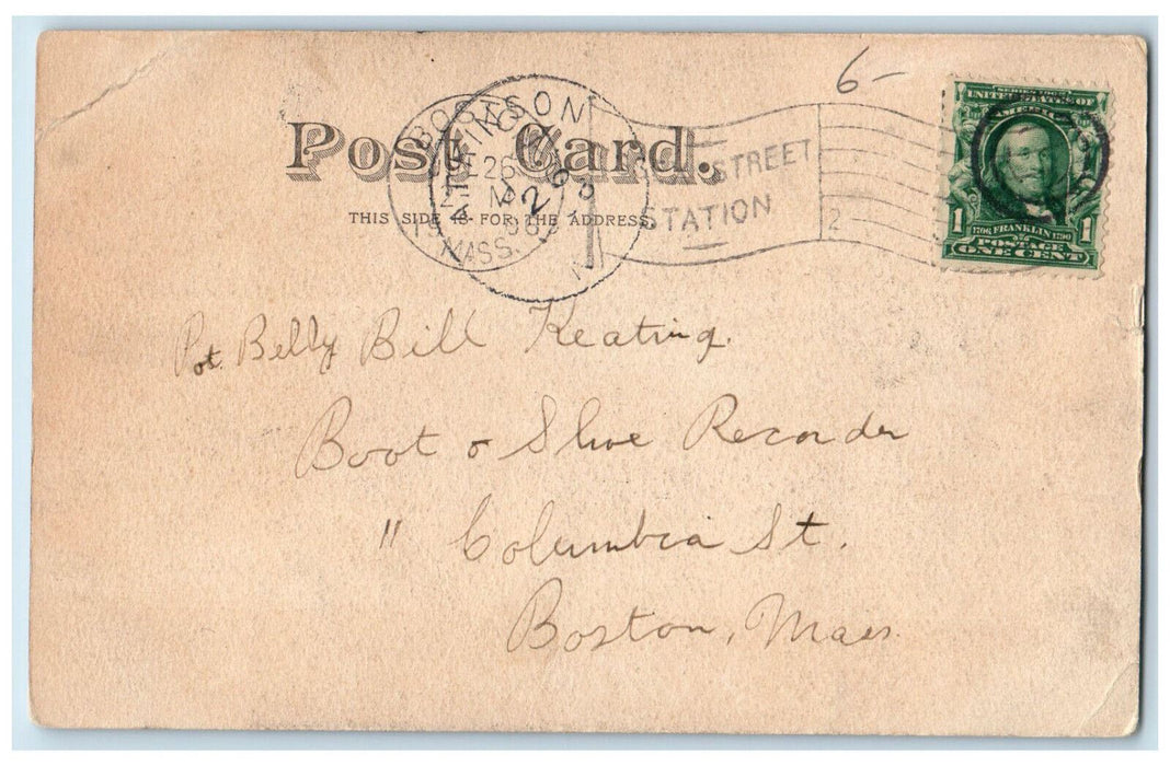 1906 Hampstead High School Hampstead New Hampshire NH L Randall Postcard