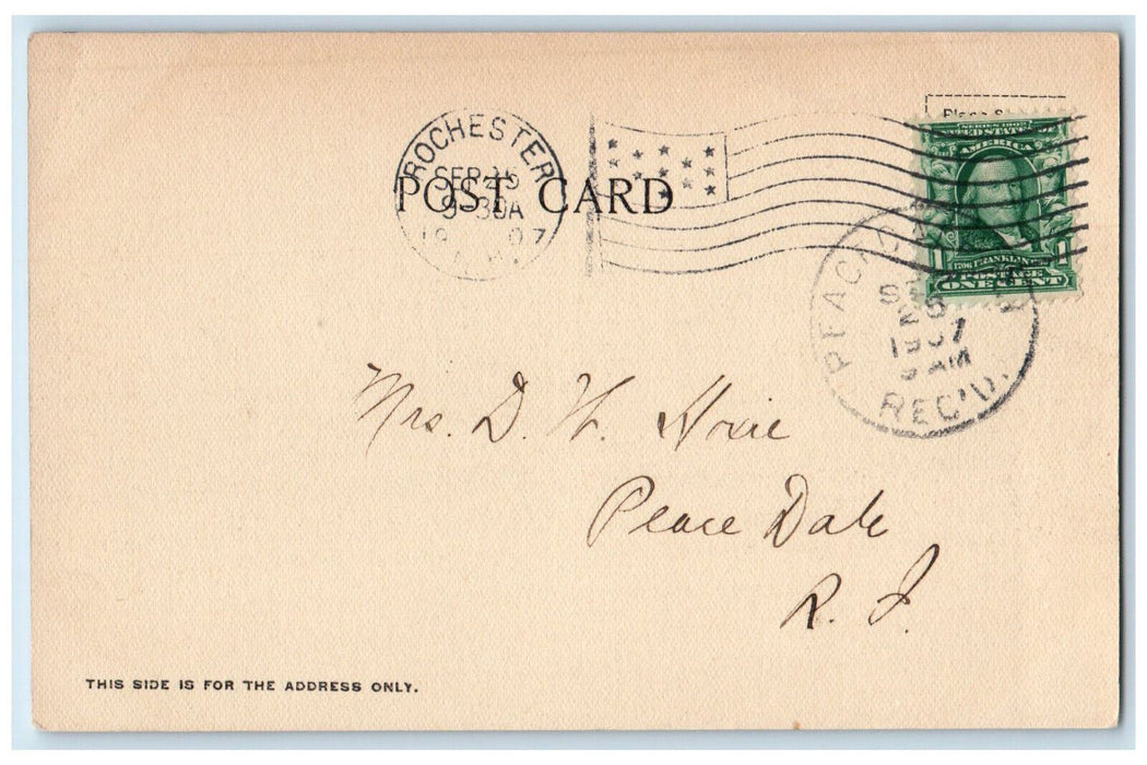 1907 A Tranquil Spot The Intervale Rochester New Hampshire NH Antique Postcard