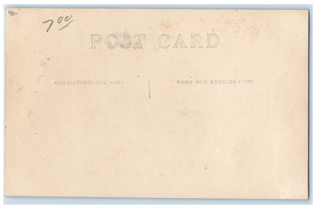 c1910's Eden High School Building Eden New York NY RPPC Photo Antique Postcard