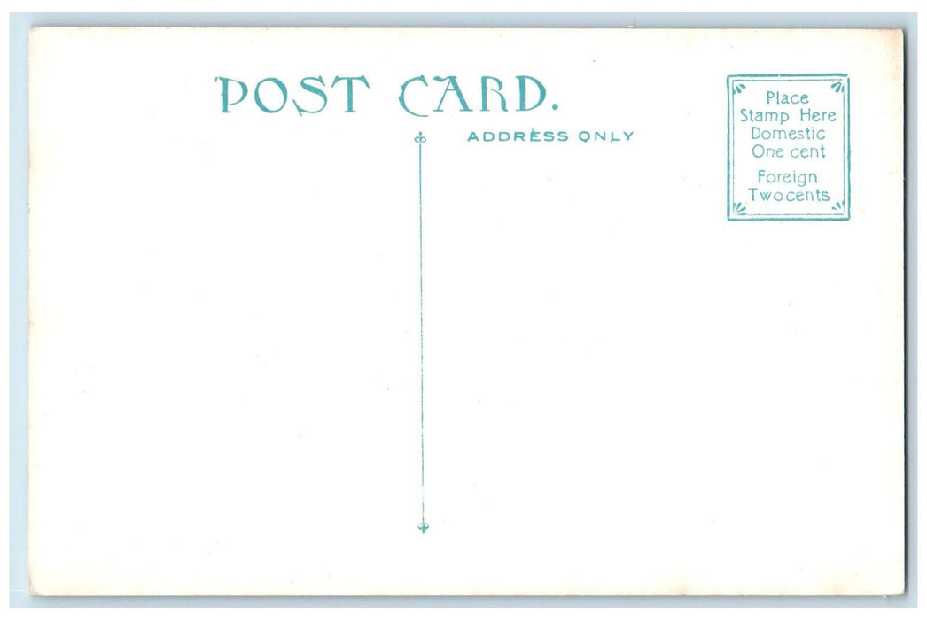 c1910 Train Railroad Station Keene New Hampshire NH Unposted Postcard