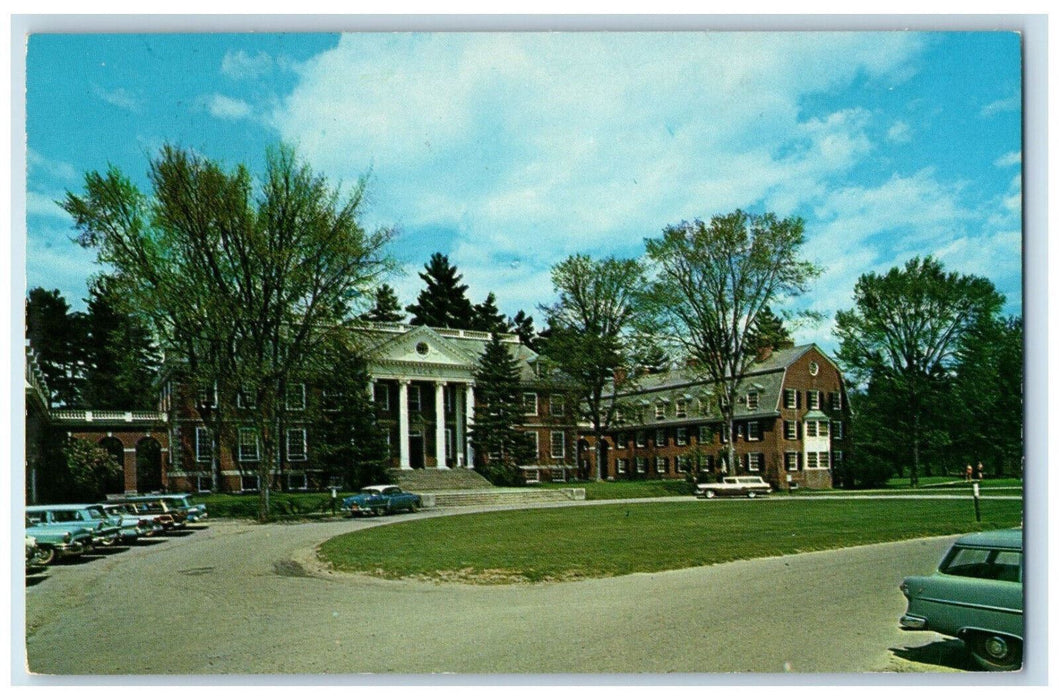 1959 Amos Tuck School of Administration Dartmouth College Hanover NH Postcard
