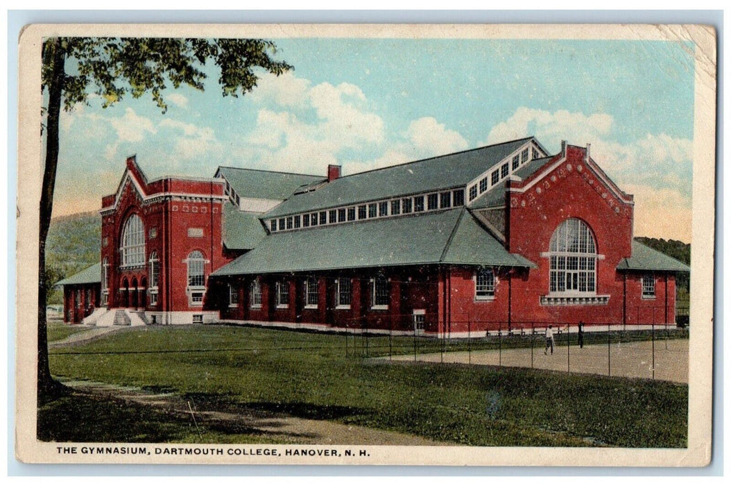 c1960 Gymnasium Dartmouth College Hanover New Hampshire Vintage Antique Postcard