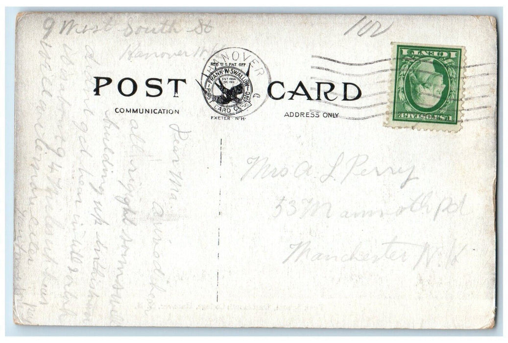 c1910 Tuck School Dartmouth College Tree Hanover New Hampshire Vintage Postcard