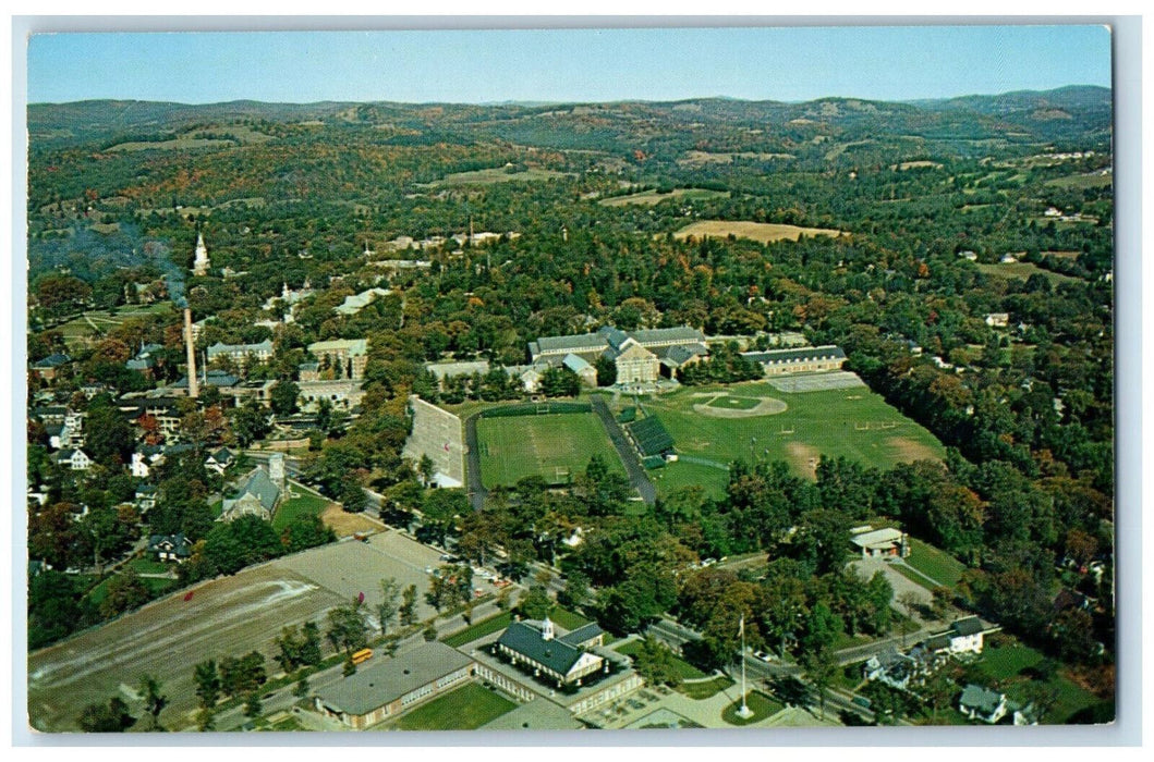 c1960's Aerial View Home of Dartmouth College Hanover New Hampshire NH Postcard