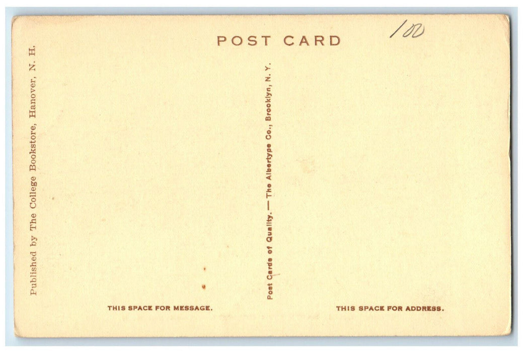 c1940's Sphinx Tomb Dartmouth College Hanover New Hampshire NH Vintage Postcard