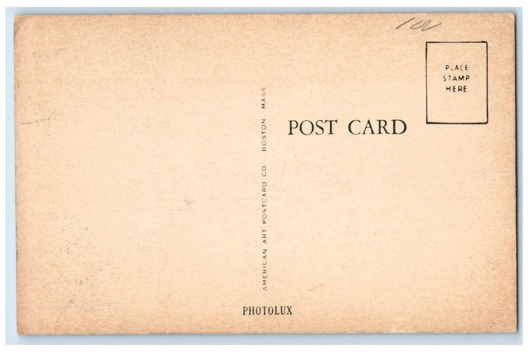 c1940's Baker Library Dartmouth College Hanover New Hampshire NH Postcard