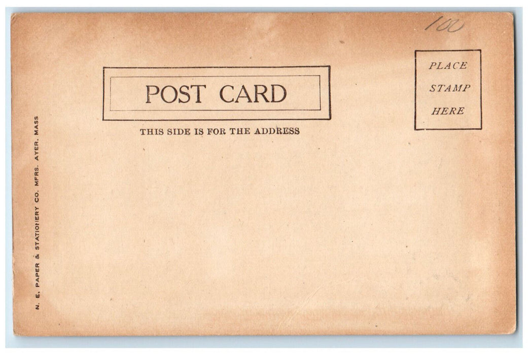 1907 The Tower and Old Pine Stump Hanover New Hampshire NH Antique Postcard