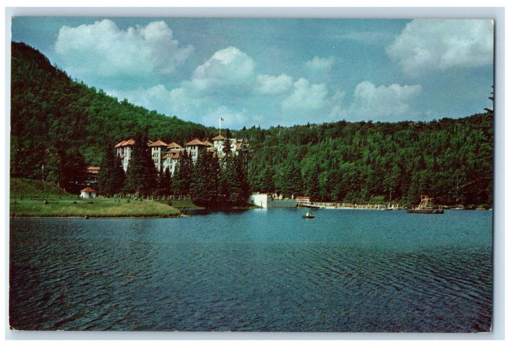c1960's The Balsams and Lake Gloriette Dixville Notch New Hampshire NH Postcard