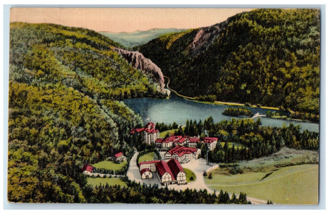 c1950's The Balsams On Lake Gloriette Dixville Notch New Hampshire NH Postcard