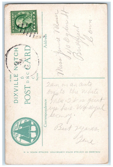 c1930's The Buttress Near The Balsams Dixville Notch New Hampshire NH Postcard