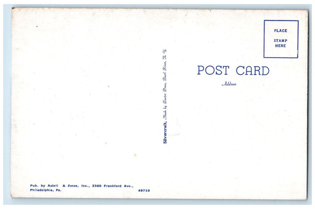c1950's Cote's Restaurant West Claremont New Hampshire NH Vintage Postcard