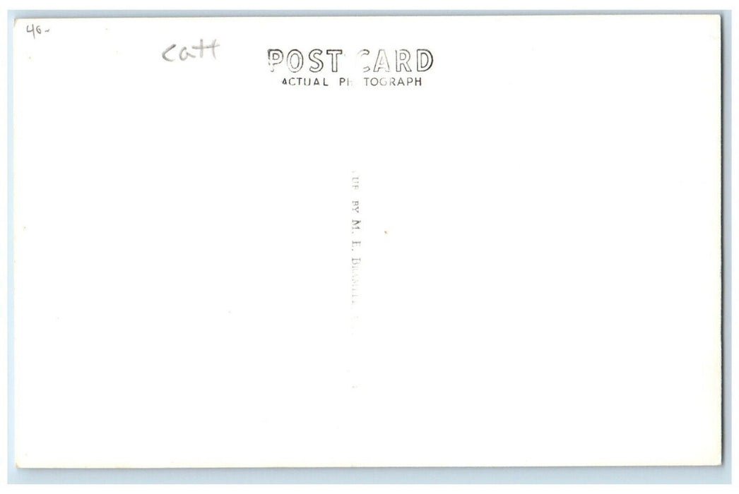 Enjoying Water Sports Cattaraugus Lime Lake NY RPPC Photo Postcard