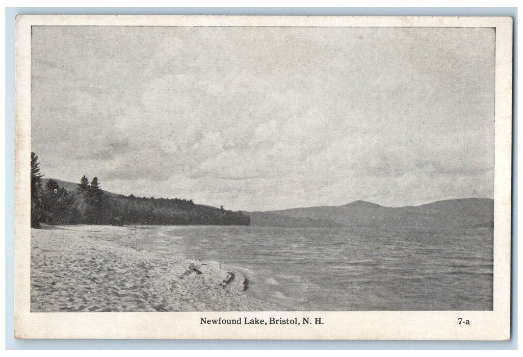 c1910 Newfound Lake Bristol New Hampshire NH Antique Unposted Postcard