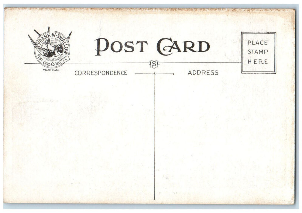 c1910 Belle Island Newfound Lake Bristol New Hampshire NH Antique Postcard
