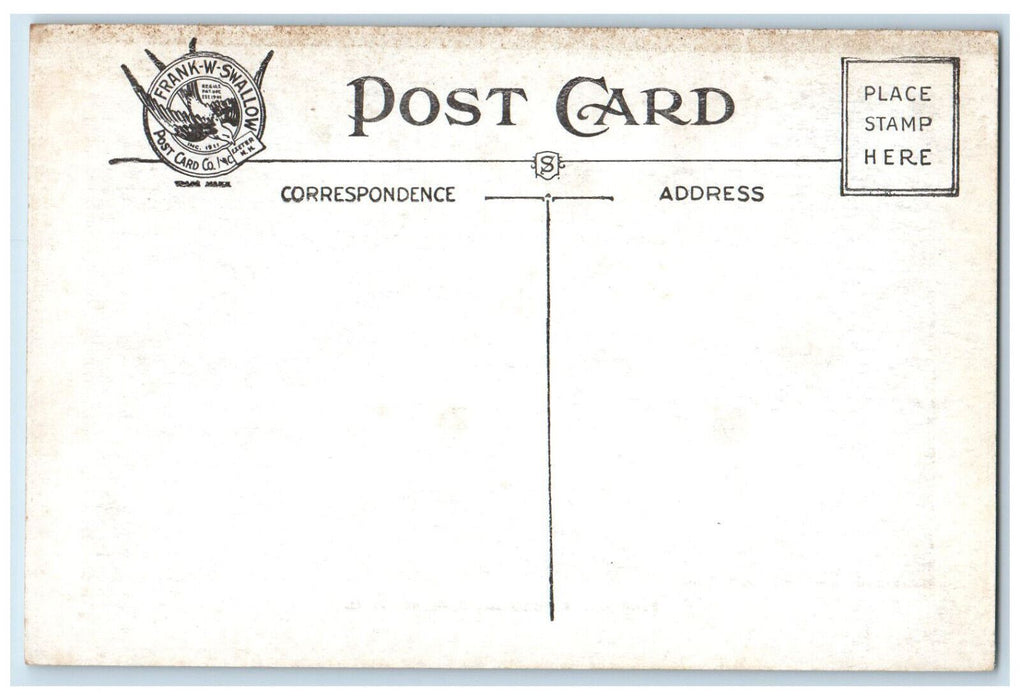 c1910 Profile Falls Smith River Bristol New Hampshire NH Antique Postcard