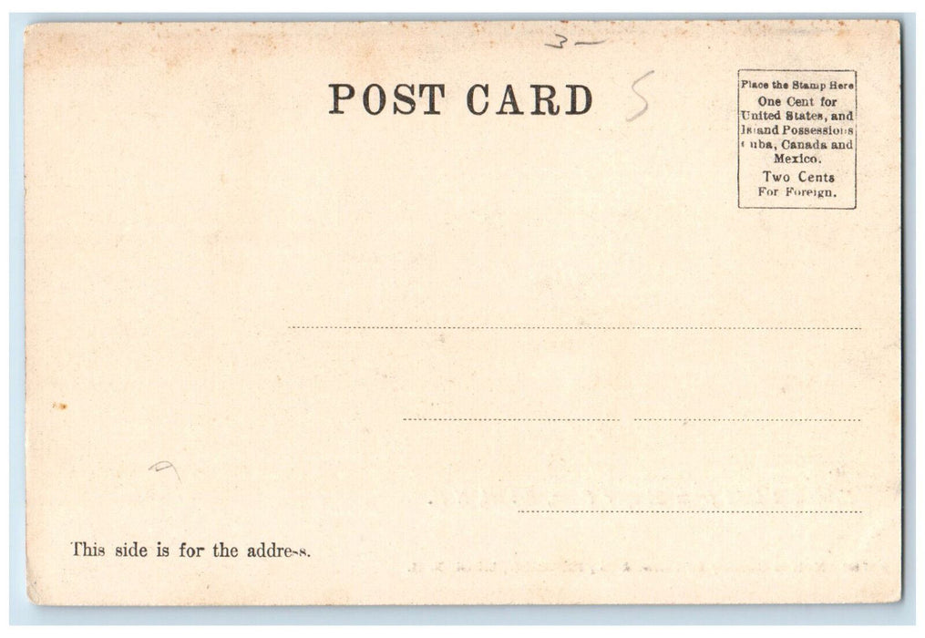 1906 Newfound Lake from Sleeper Farm Bristol New Hampshire NH Postcard
