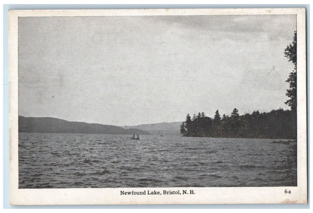 c1940's Newfound Lake Bristol New Hampshire NH Vintage Unposted Postcard