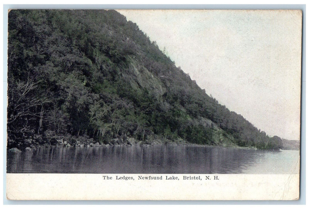 c1905 Mountain View The Ledges Newfound Lake Bristol New Hampshire NH Postcard