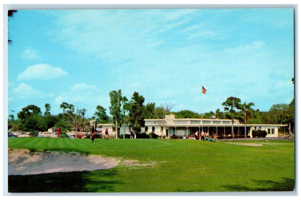c1960's View Of Clearwater Golf And Country Club Clearwater Florida FL Postcard