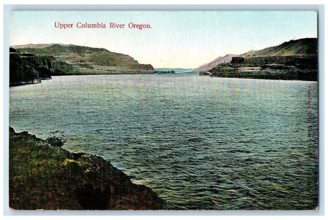 c1910 Upper Columbia River Oregon OR Antique Unposted JK Gill Postcard