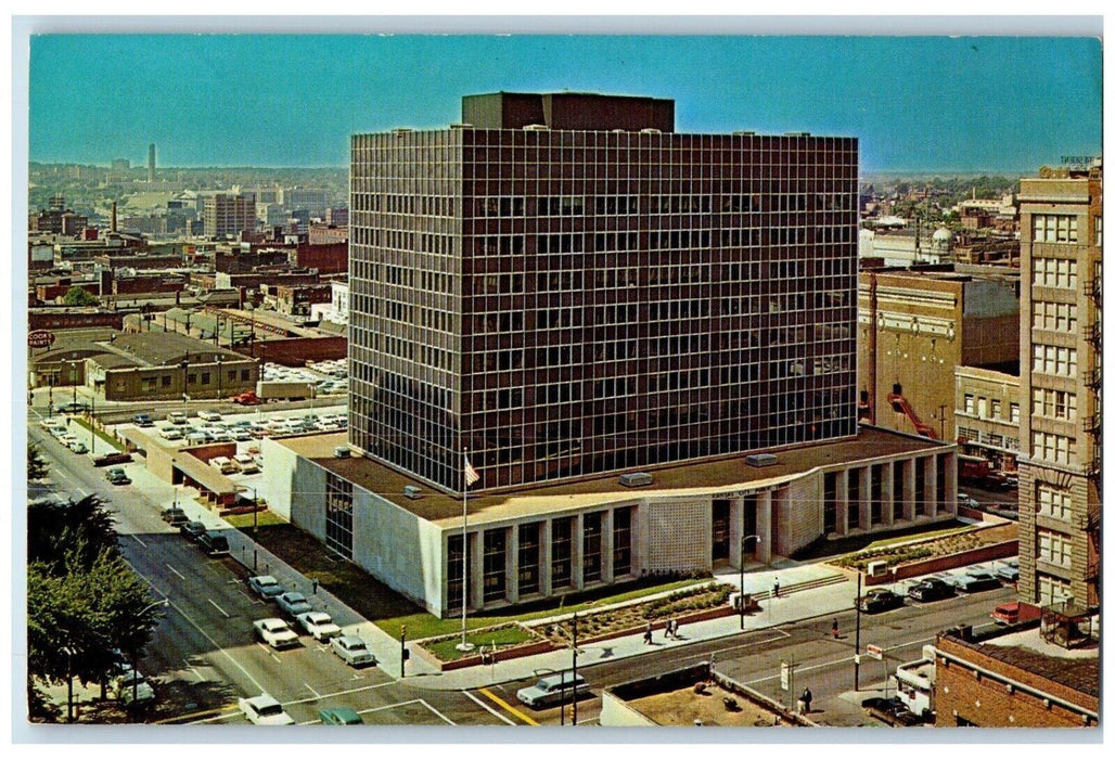 c1960 New Kansas City Public Library Kansas City Missouri MO Antique Postcard