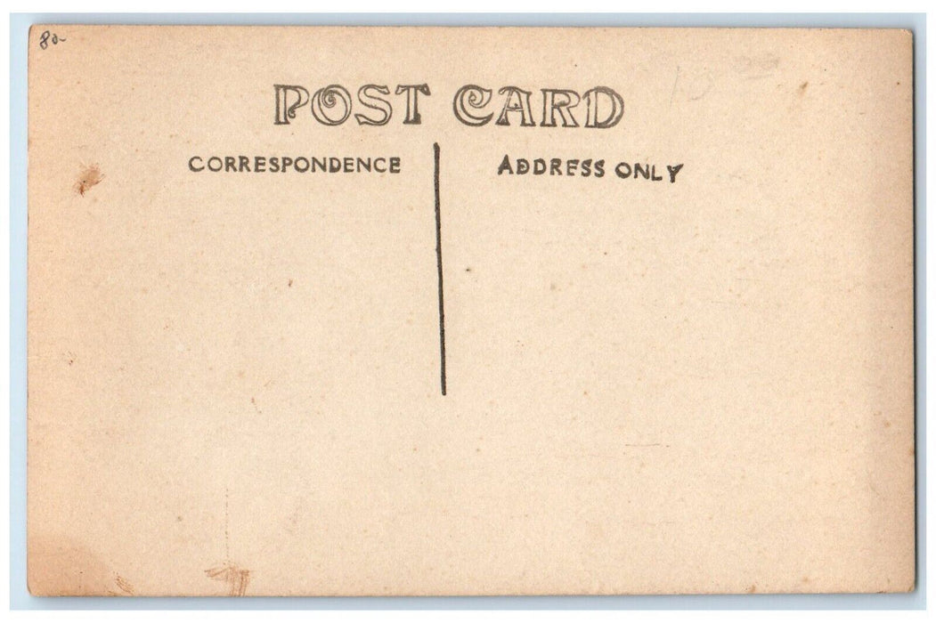 c1910's Bird's Eye View Versailles New York NY, Cattaraugus RPPC Photo Postcard