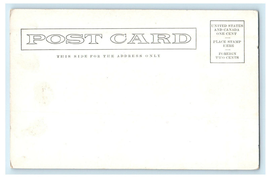 1906 Bread Line St. Mary's Cathedral, San Francisco Earthquake Fire CA Postcard
