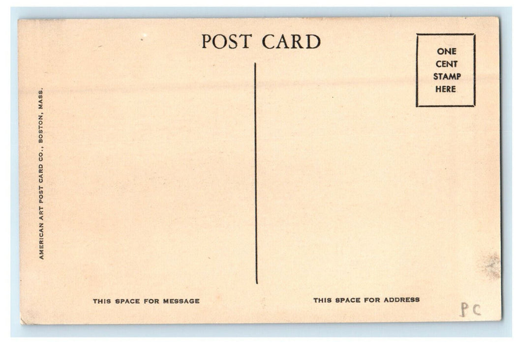 c1910s Monument to the Forefathers, Plymouth Massachusetts MA Postcard
