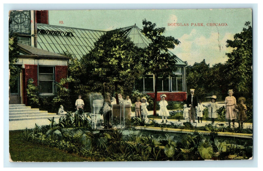 1911 Douglas Park, Located in the West Side of Chicago, Illinois IL Postcard